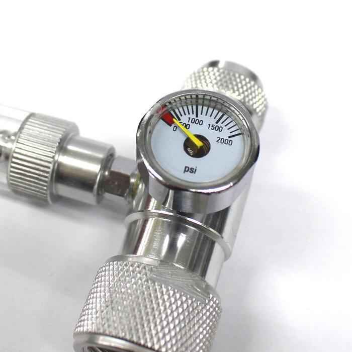 大型ボンベ用 CO2レギュレーター 逆流防止弁内蔵 CO2 バブル