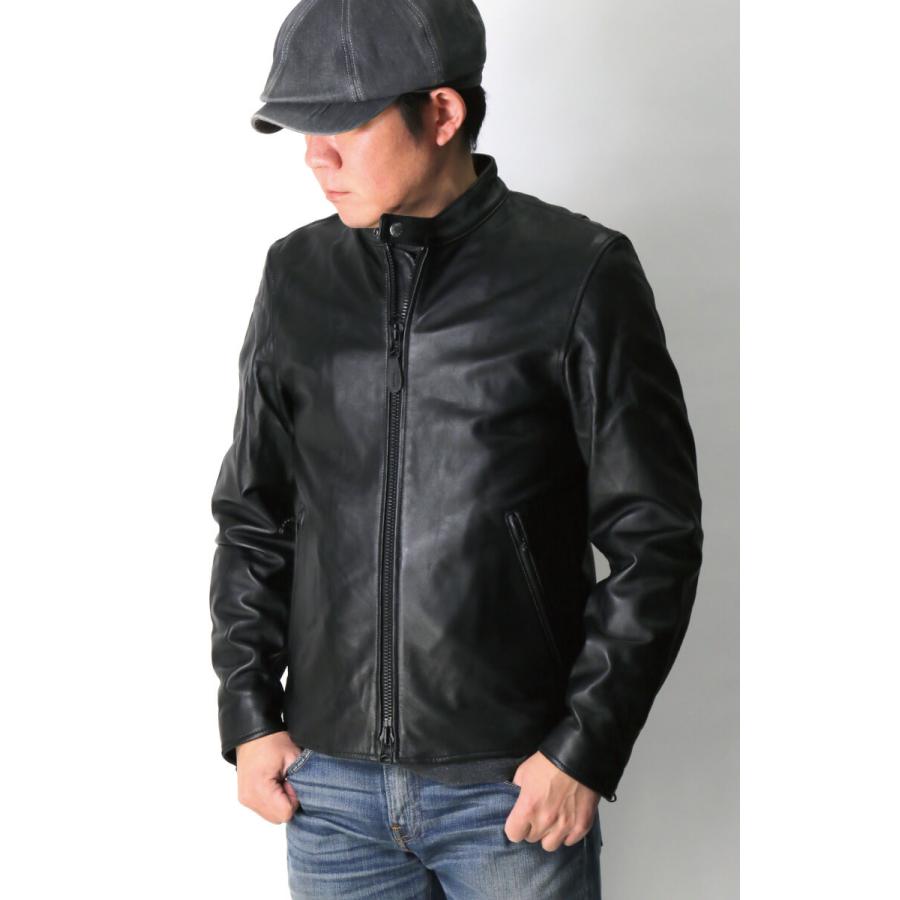 AVIREX シングルライダースジャケット XL Leathers schott 直営店