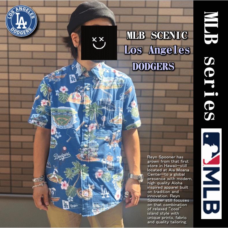 Reyn Spooner レインスプーナー MLB SCENIC Los Angeles DODGERS