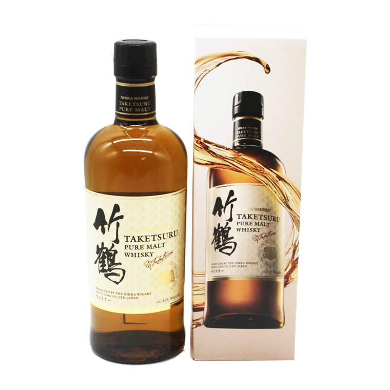 ニッカ 竹鶴 ピュアモルト 国産ウイスキー 700ml 43度 化粧箱入