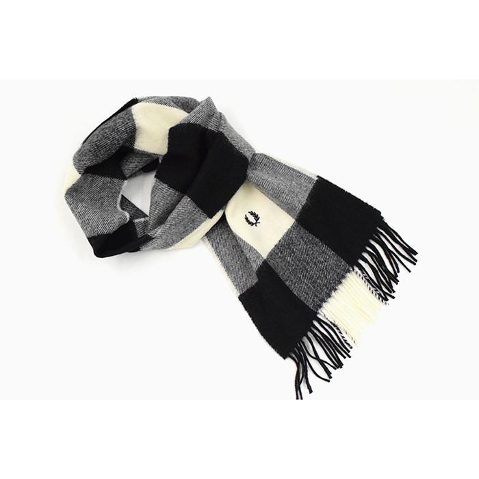 FRED PERRY（フレッドペリー） マフラー メンズ ギンガム スカーフ