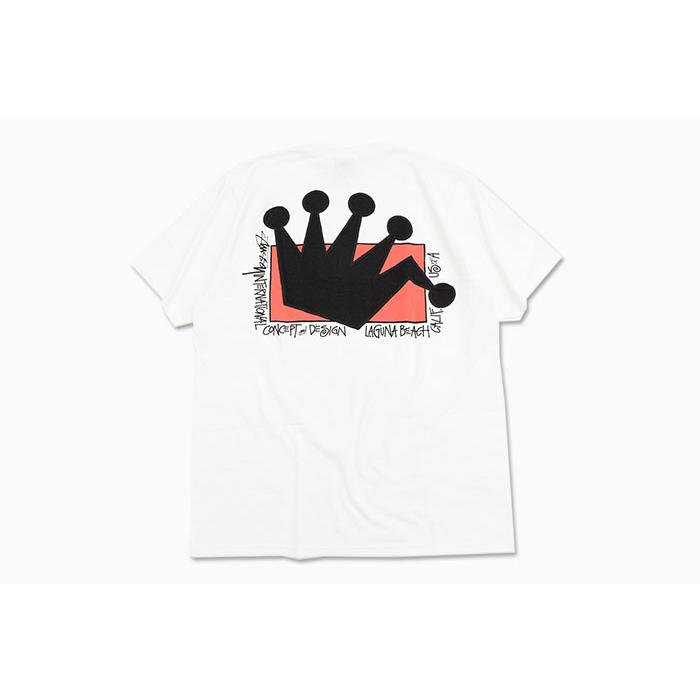 STUSSY（ステューシー） Tシャツ 半袖 メンズ LB Crown ( stussy tee T