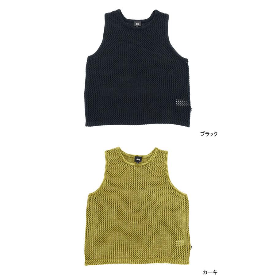 STUSSY（ステューシー） タンクトップ メンズ Odyed Mesh ( stussy