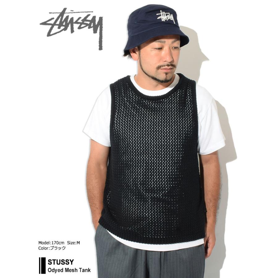 STUSSY（ステューシー） タンクトップ メンズ Odyed Mesh ( stussy