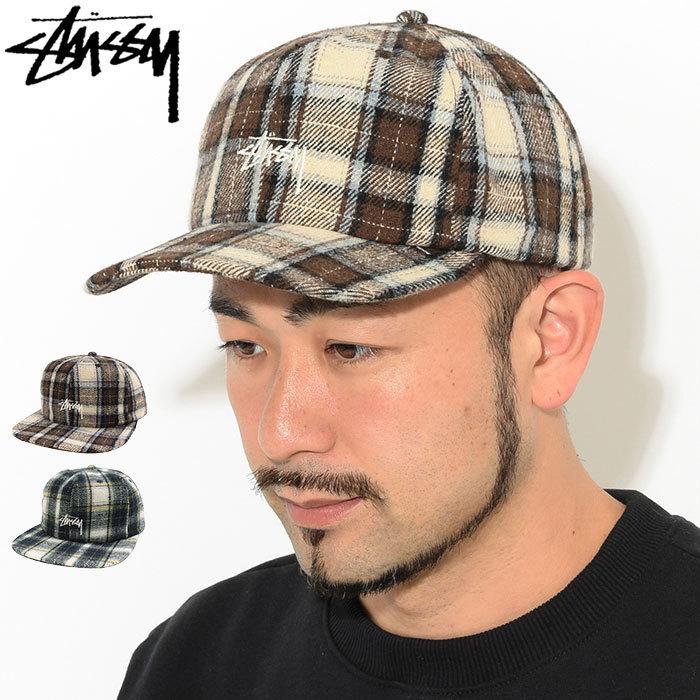 STUSSY（ステューシー） キャップ 帽子 STUSSY Flannel Plaid Stock