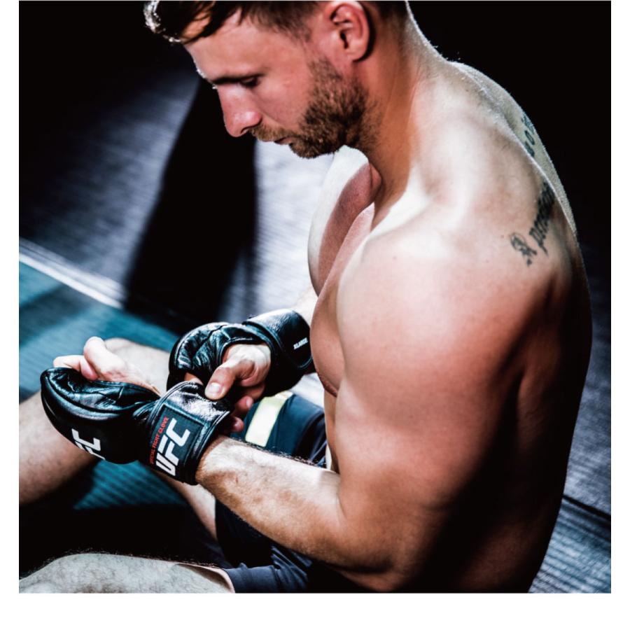 オフィシャルファイトグローブ UFC 総合格闘技 オープンフィンガー 黒