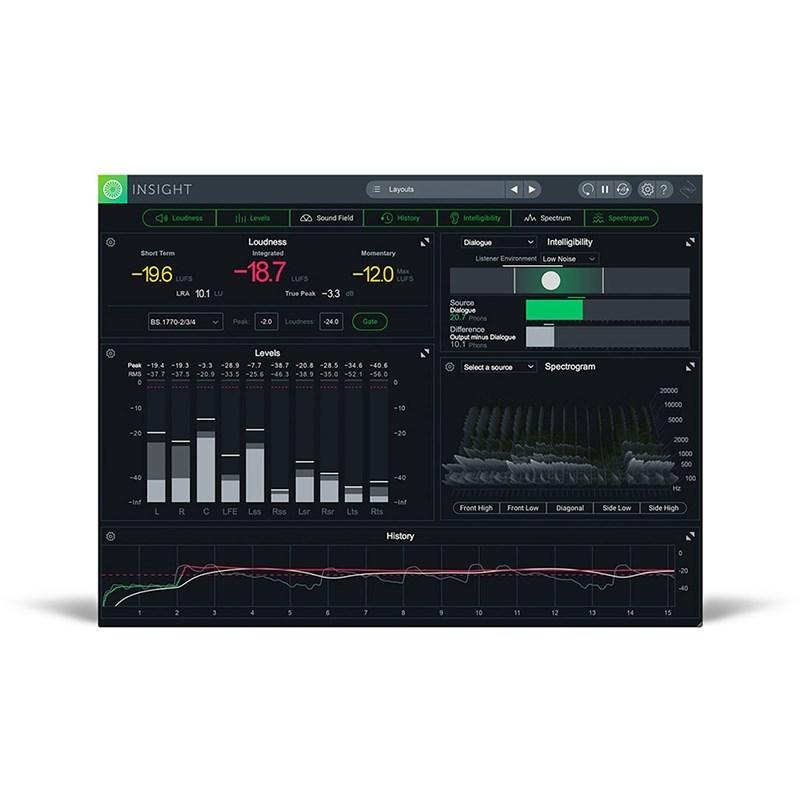 iZotope INSIGHT 2 EDU(アイゾトープ)(インサイト)(アカデミック版)(代