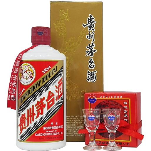 貴州茅台酒（キシュウマオタイシュ）アルコール53％ 500ml[在庫あり
