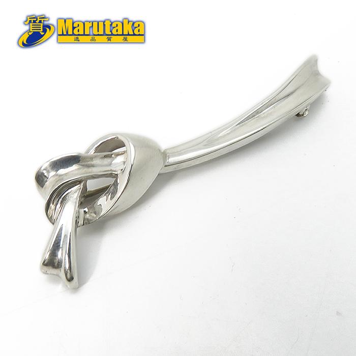 ティファニー リボン ブローチ シルバー 925 1985 ティファニー リボン