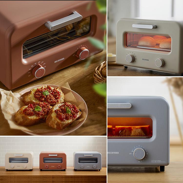 IRIS OHYAMA（アイリスオーヤマ） トースター 4枚焼き スチーム