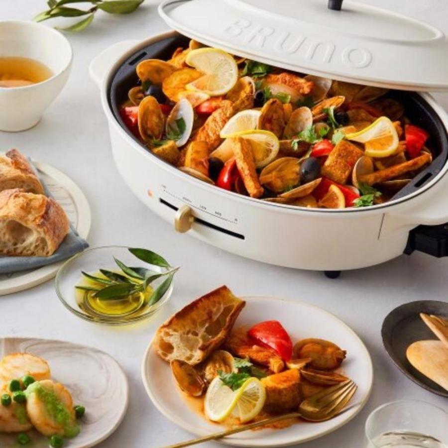 BRUNO crassy+ Bruno ブルーノ オーバルホットプレート BOE053 ホット