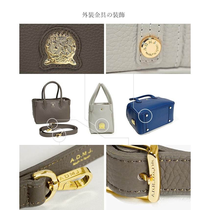 A.D.M.J（エーディーエムジェイ） ADMJ バッグ 牛革 ミニトート