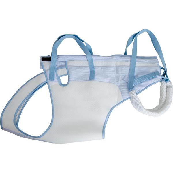 後脚付 着たままねんねのハニカムつなぎ（大型犬用歩行補助ハーネス