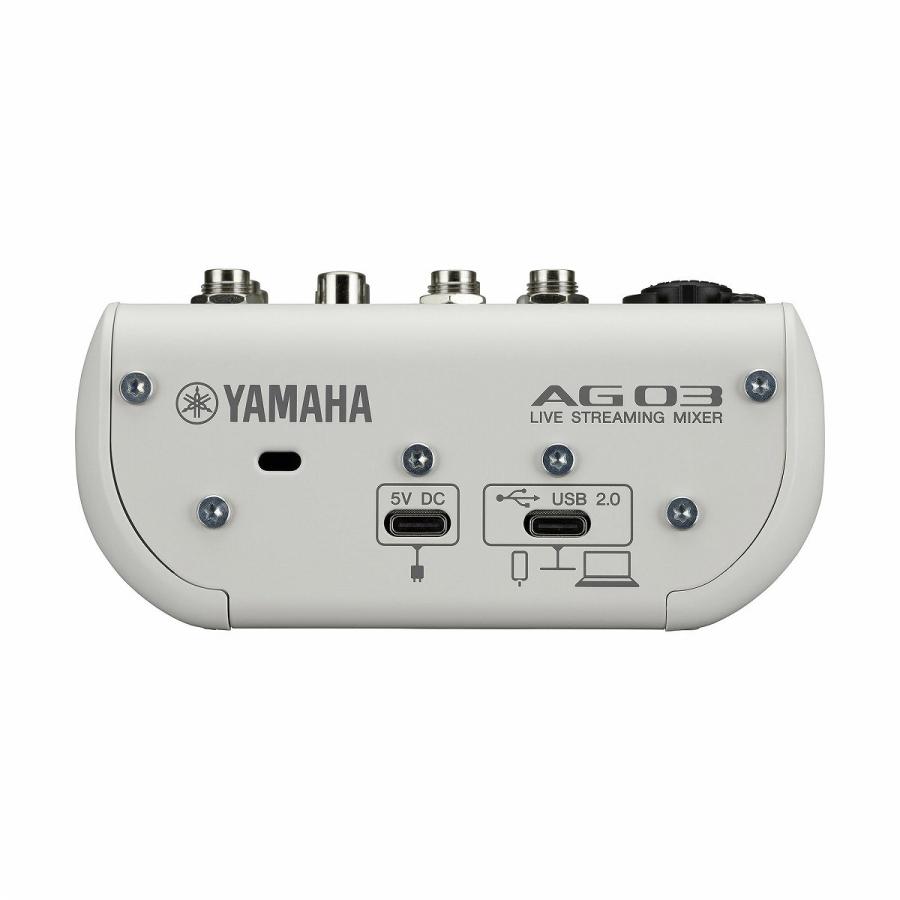 YAMAHA（ヤマハ） YAMAHA / AG03MK2 WHITE AT2020 PCユーザー向け 配信