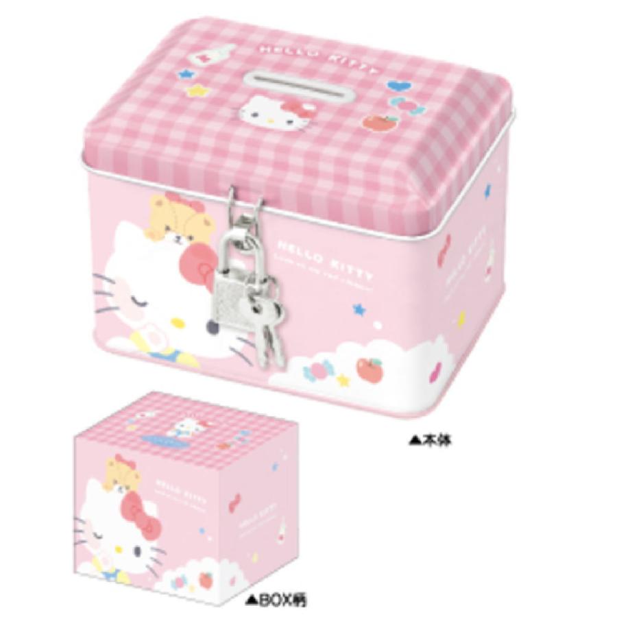 クラ134138 サンリオキャラクターズ キャラクターカギ付き缶バンク