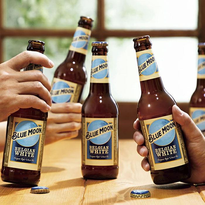 ビール ブルームーン 330ml 瓶 6本 輸入元 白鶴酒造 BLUE MOON お試し6