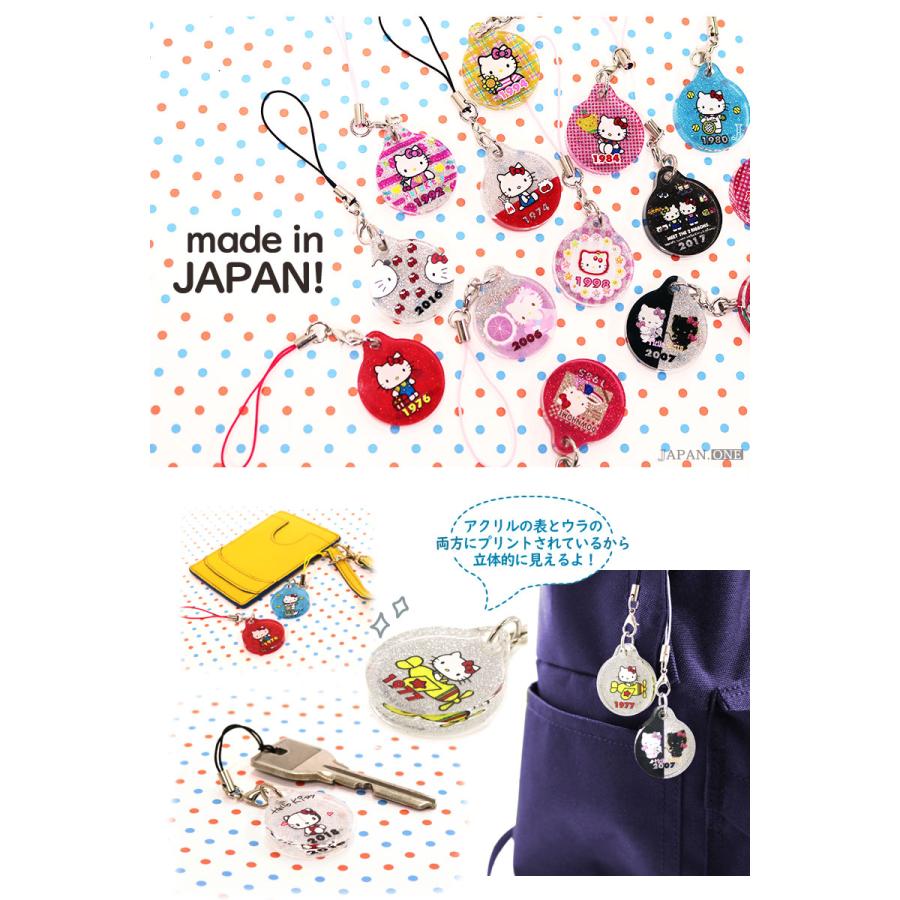 sanrio（サンリオ） ハローキティ45周年 ヒストリカルアクリルチャーム