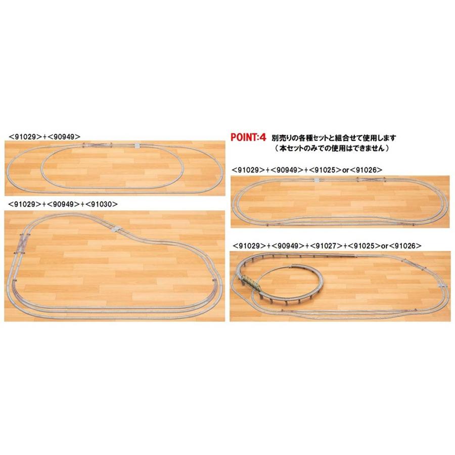 トミックス (N) 91029 レールセット複線化両渡りポイントセット 返品