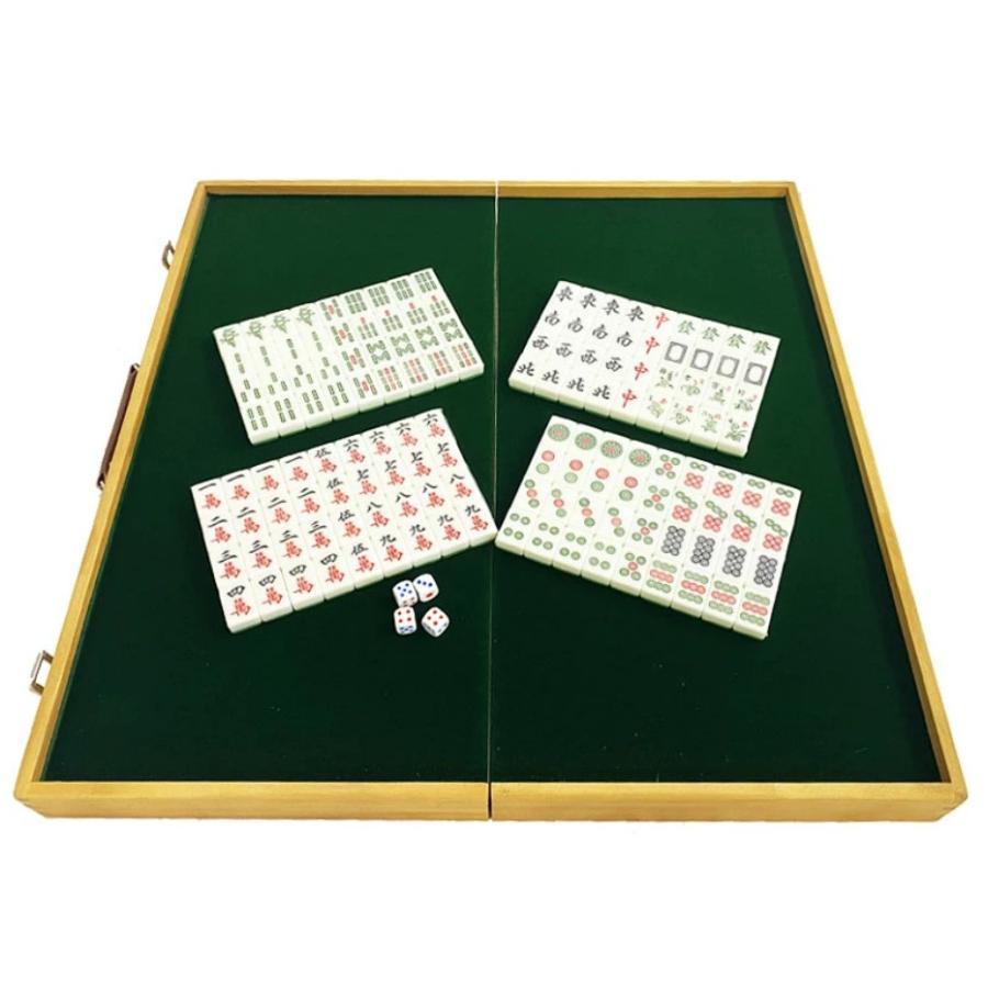 美品】AMOS 麻雀牌 アモスマックス カラー 牌の背イエロー 大洋技研