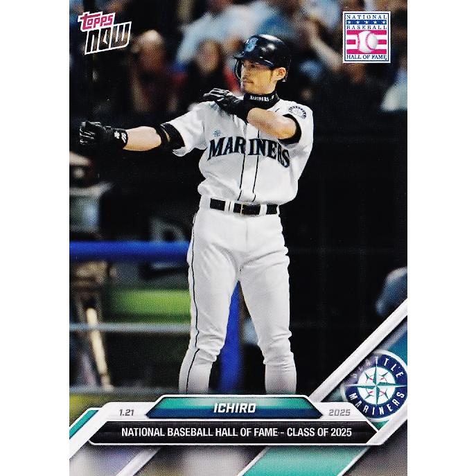 NEW]OS-14【イチロー/マリナーズ】2024 MLB TOPPS NOW [2025.1.21
