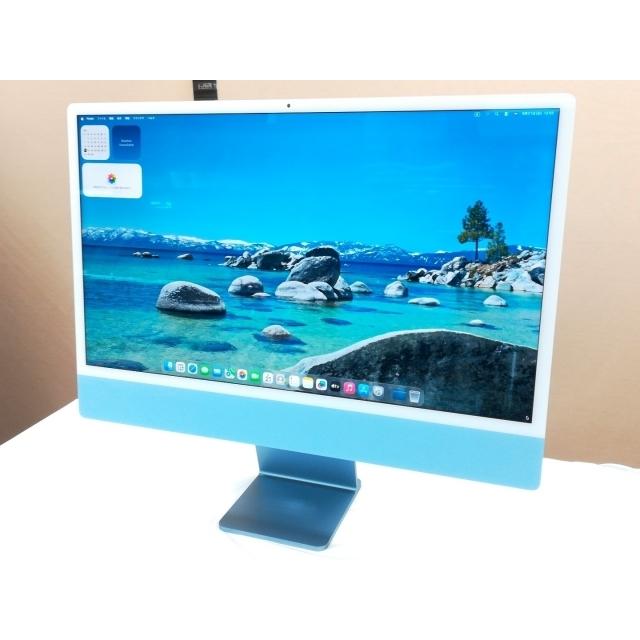 iMac (24-inch, M1チップ, 2021) ブルー Apple iMac 24インチ M1