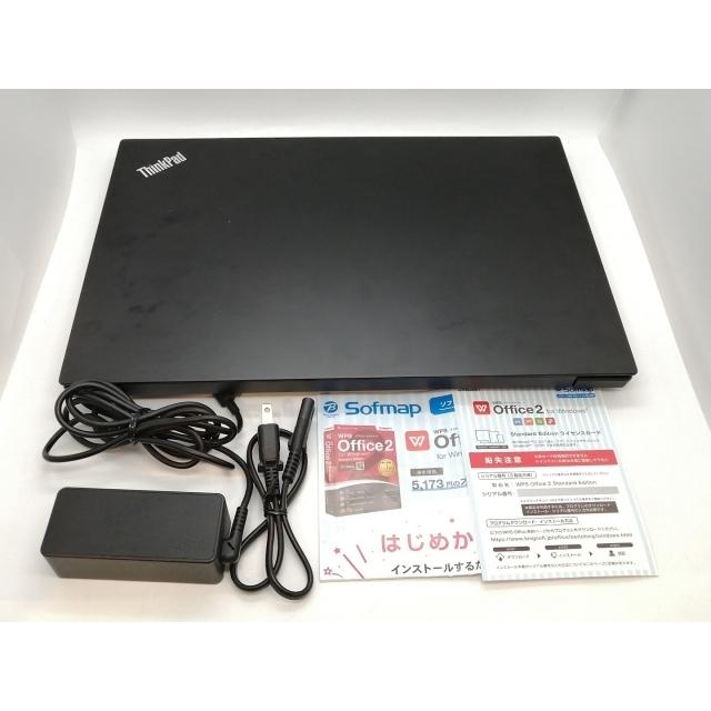 中古】Lenovo ThinkPad E590 【i5-8265U 8G 500G(HDD) 1GbE WiFi 15LCD