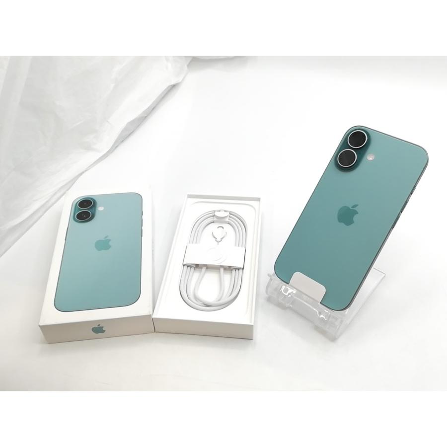 Apple iPhone 16 Teal 128GB 国内版SIMフリー 未使用】Apple 国内版
