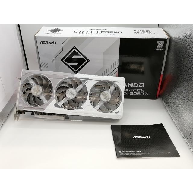中古】ASRock Radeon RX 9060 XT Steel Legend 16GB OC RX9060XT/16GB
