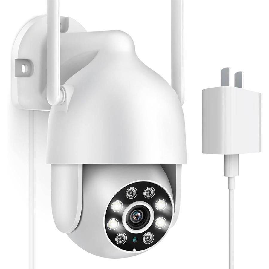 防犯カメラ ワイヤレス 屋外 防水 AI人体検知 自動追尾機能 ペット検知