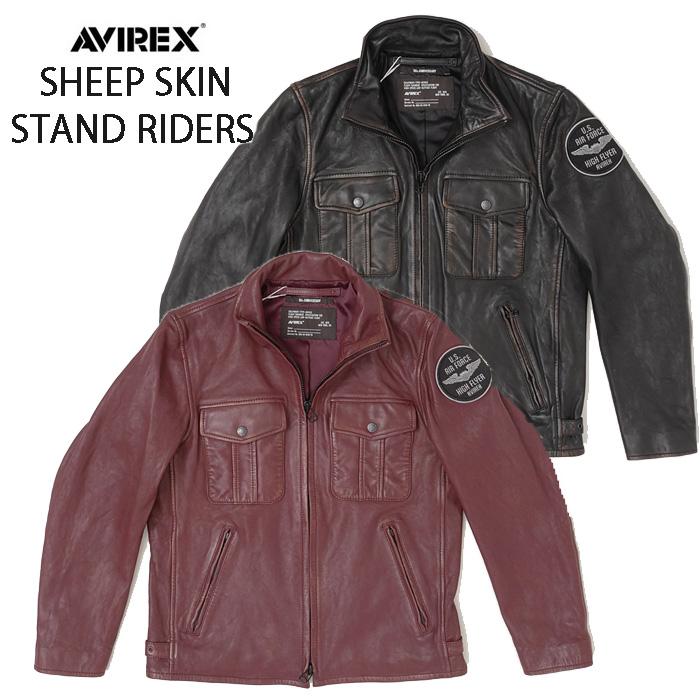 AVIREX（アヴィレックス） アビレックス レザー ライダー ジャケット