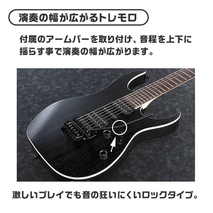Ibanez（アイバニーズ） エレキギター Ibanez RG370ZB Weathered Black