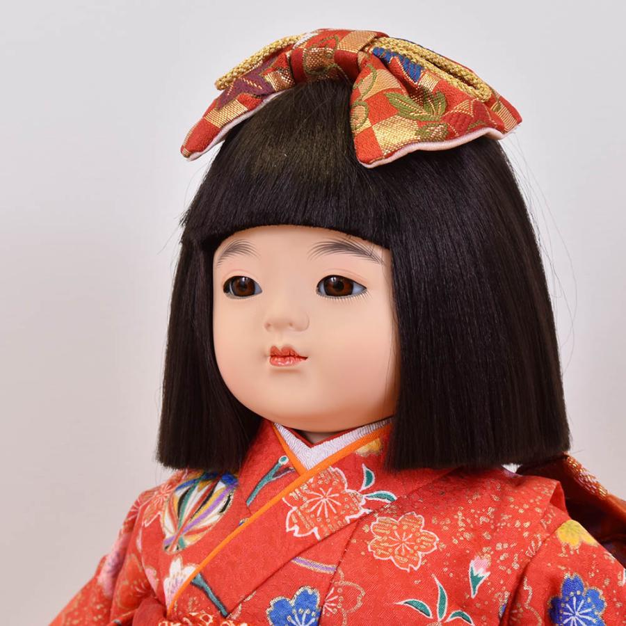 市松人形 コンパクト 単品 抱き人形 10号 人形のみ 着物 かわいい