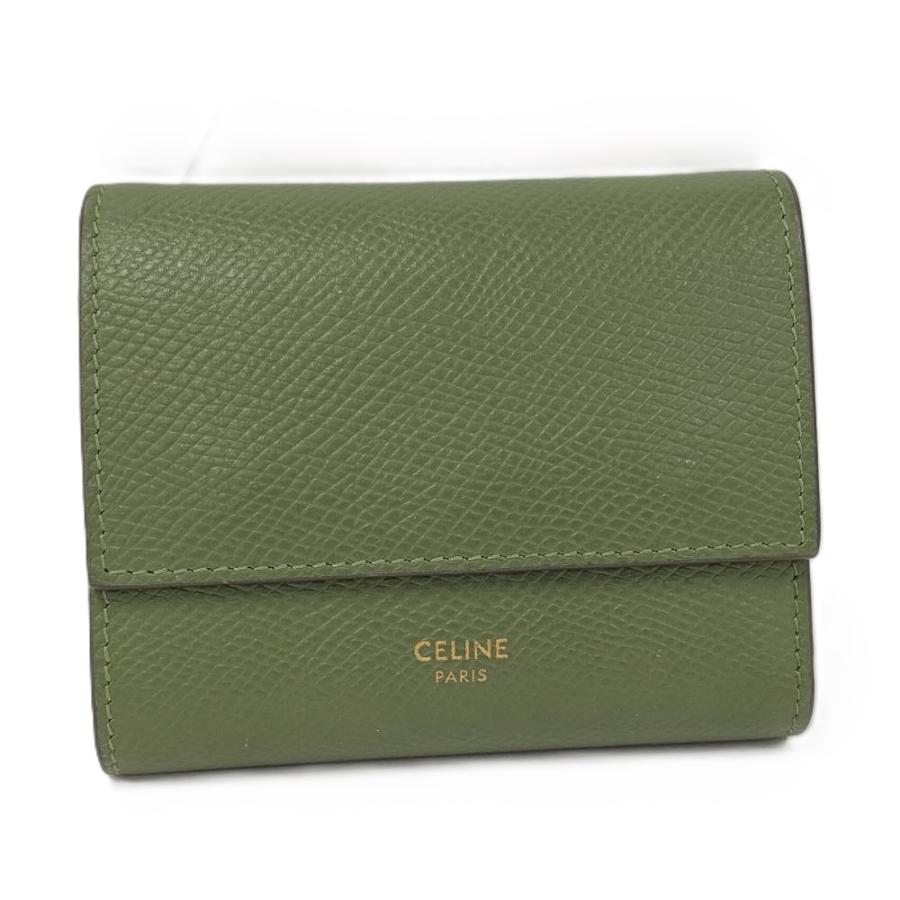 CELINE（セリーヌ） スモール トリフォールド ウォレット 三つ折り財布