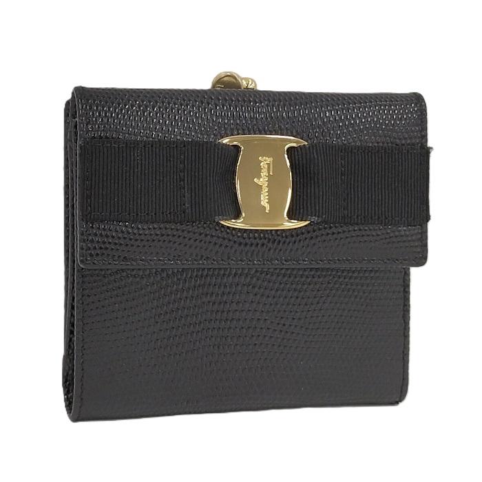 FERRAGAMO（フェラガモ） Salvatore Ferragamo がま口 二つ折り財布