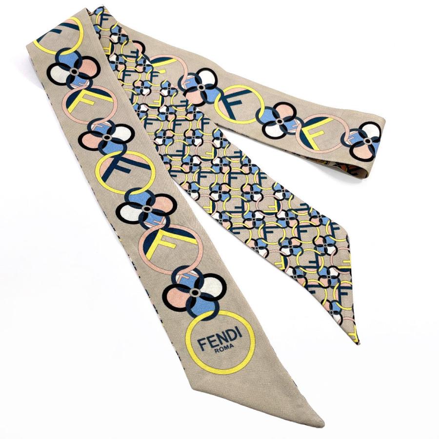 FENDI（フェンディ） スカーフ 細めスカーフ ラッピー Fロゴ エフイズ