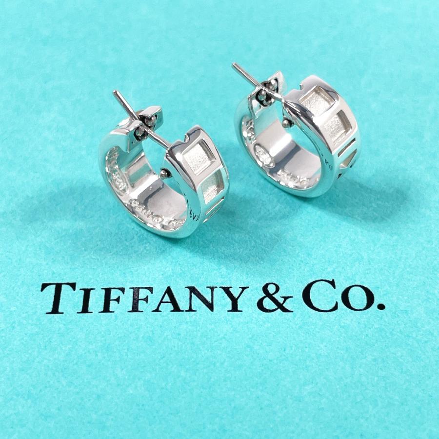 TIFFANY&Co.（ティファニー） フープ ピアス アトラス シルバー925