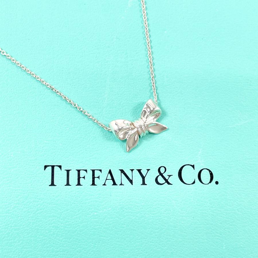 TIFFANY&Co.（ティファニー） ネックレス リボン シルバー925