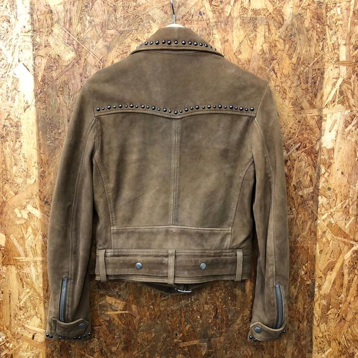 DIESEL（ディーゼル） レディース ライダースジャケット ブラウン 表記