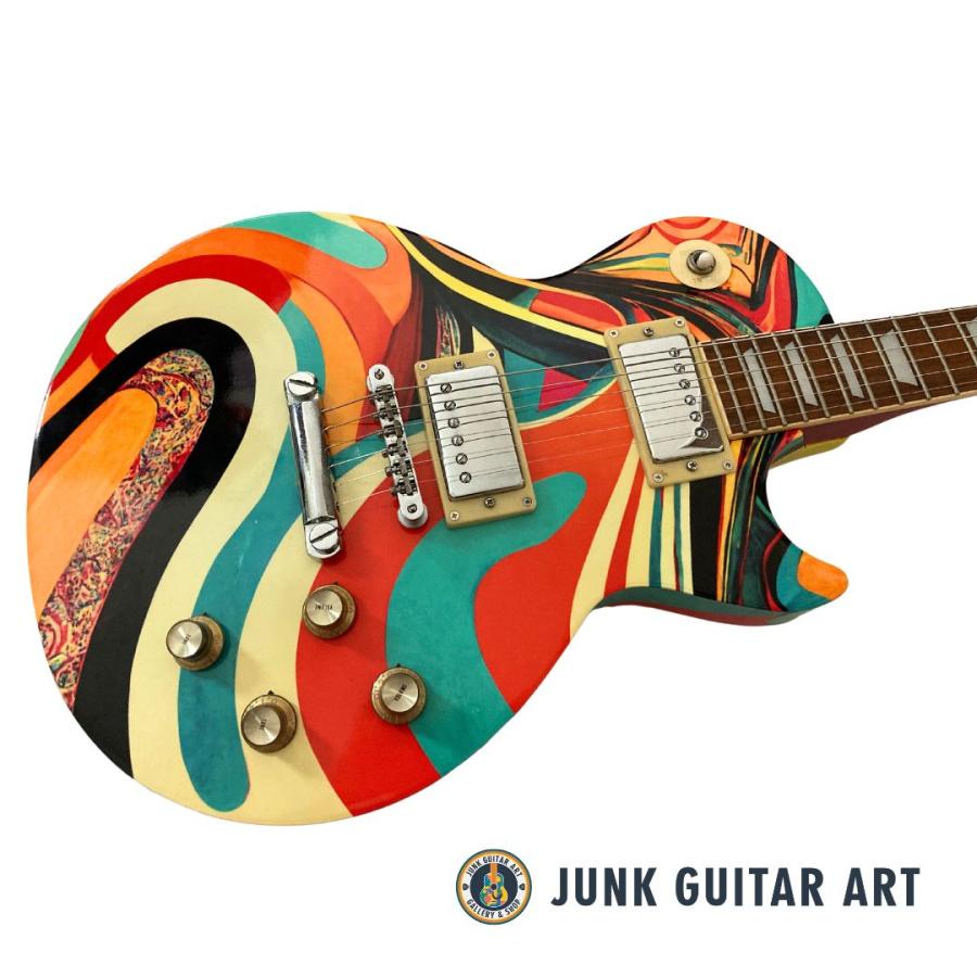 YAMAHA SL380 ジャンクギターアート JUNK GUITAR ART AIアート