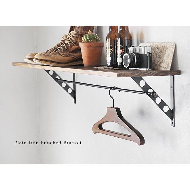 棚受け アイアン おしゃれ 金物 ブラケット ウォールシェルフ レトロ