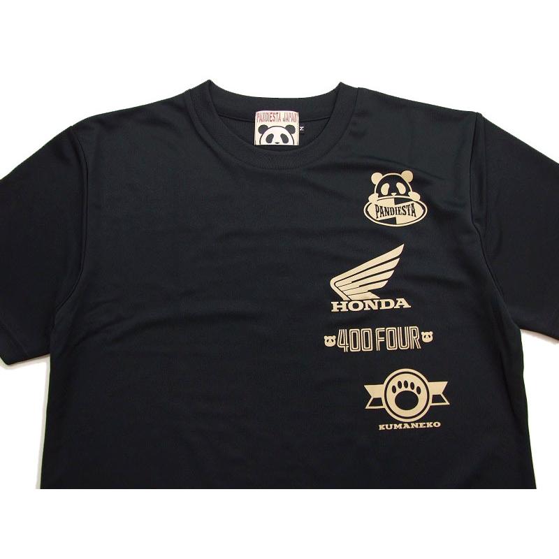 新作 HONDA×パンディエスタ CB400 FOUR ドライtシャツ 554511 半袖T