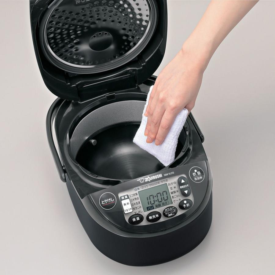 象印 ZOJIRUSHI IH炊飯ジャー 極め炊き 5.5合 ブラック NW-VJ10 BA
