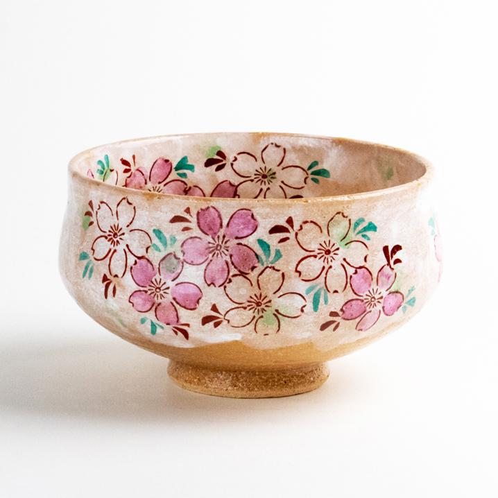 抹茶茶碗 抹茶碗 有田焼 錦桜 木箱入 : 有田焼やきもの市場 - 通販