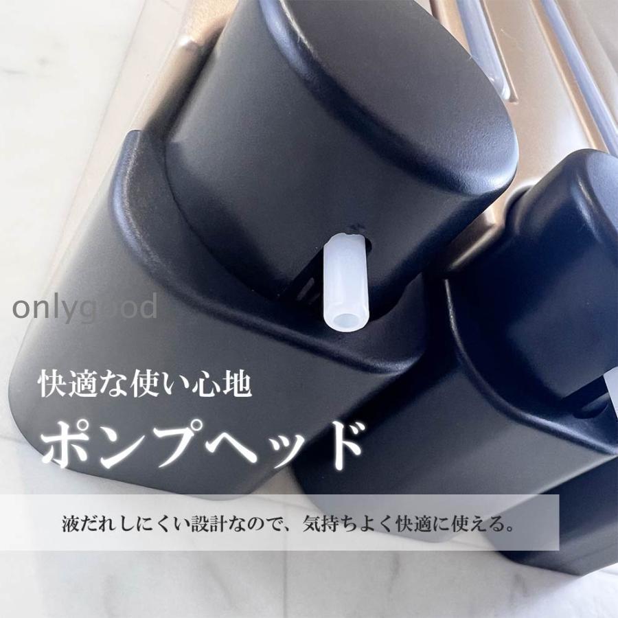 シャンプーディスペンサー 3連 ソープディスペンサー 壁掛け