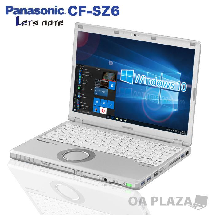 ABB823 Panasonic レッツノート12.1型 CF-SZ6 i5第7世代-7300U/8GB