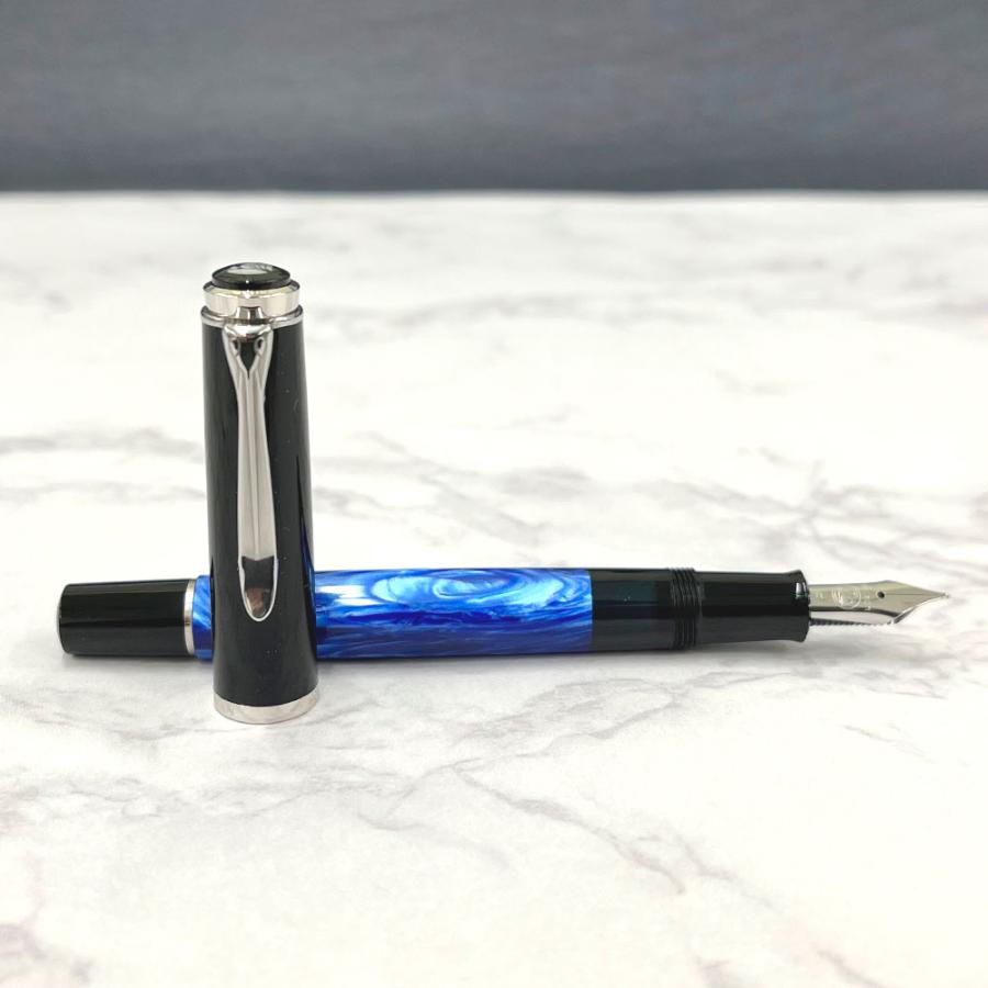 Pelikan（ペリカン） 万年筆 吸入式 スーベレーン M205 マーブル