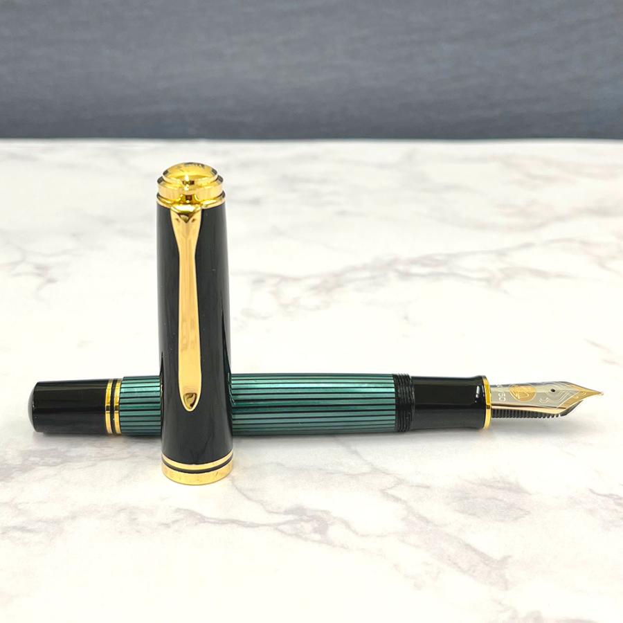 Pelikan（ペリカン） 万年筆 吸入式 スーベレーン M1000 グリーン