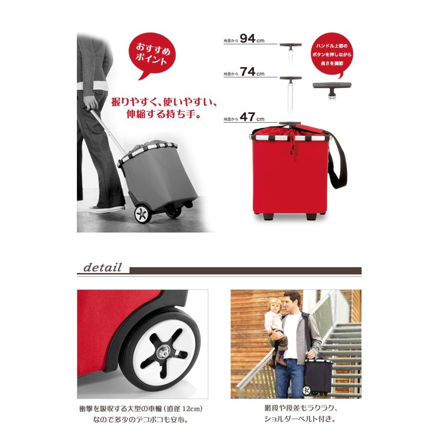 スタイリッシュなショッピングカート reisenthel ライゼンタール CARRY