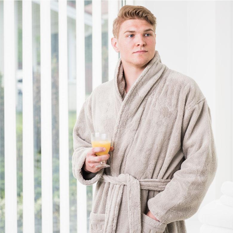 LuinLiving ルインリビング バスローブ S/M/L 男女兼用 フィンランド