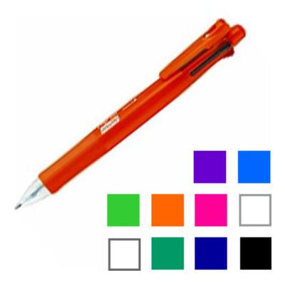 多機能ボールペン 4色ボールペン クリップオンマルチF 油性 ボールペン
